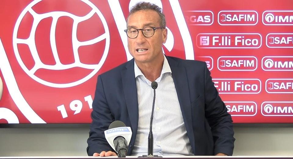 Reggiana, parla il ds Pizzimenti: «Sempre creduto in Viali. Interventi sul mercato? Vedremo»