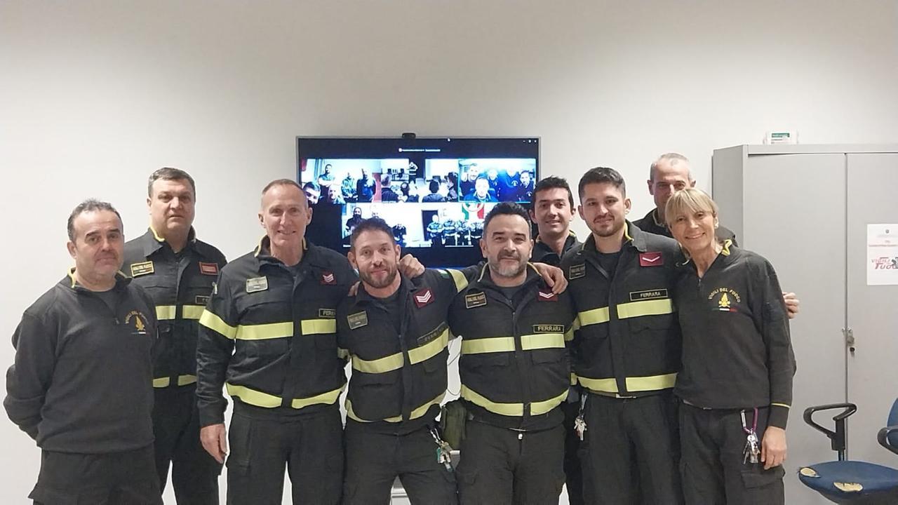 Ferrara, vigili del fuoco e 118 al lavoro la notte di Capodanno