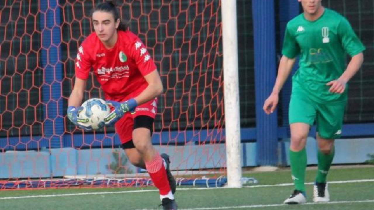 Il portiere Domiziano Tirelli