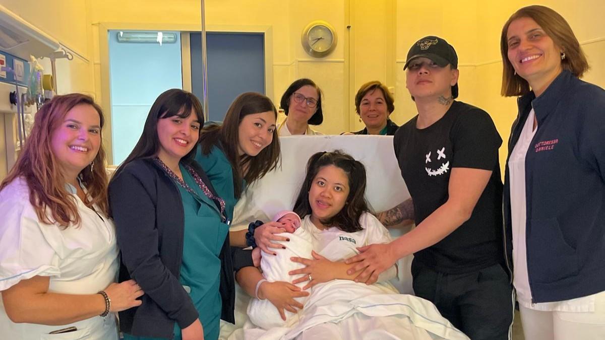 Astrid Luna è la prima nata del Brotzu di Cagliari