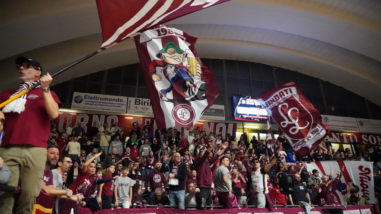 La tifoseria sugli spalti