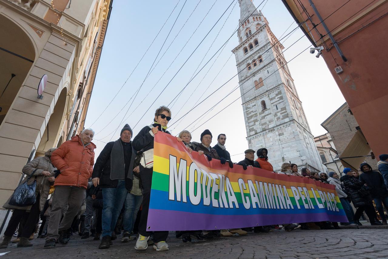 Modena Marcia della Pace 1 gennaio 2025
