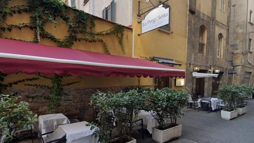 Il locale dove lavora la donna