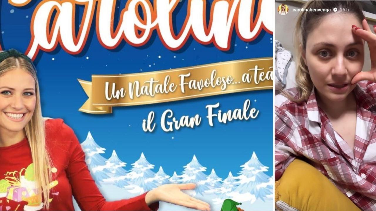 Carolina Benvenga: «Ho una laringite tremenda», annullati gli spettacoli a Sassari e Cagliari