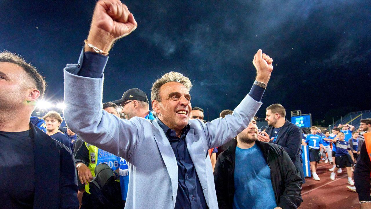 Il presidente dell'Empoli Fabrizio Corsi