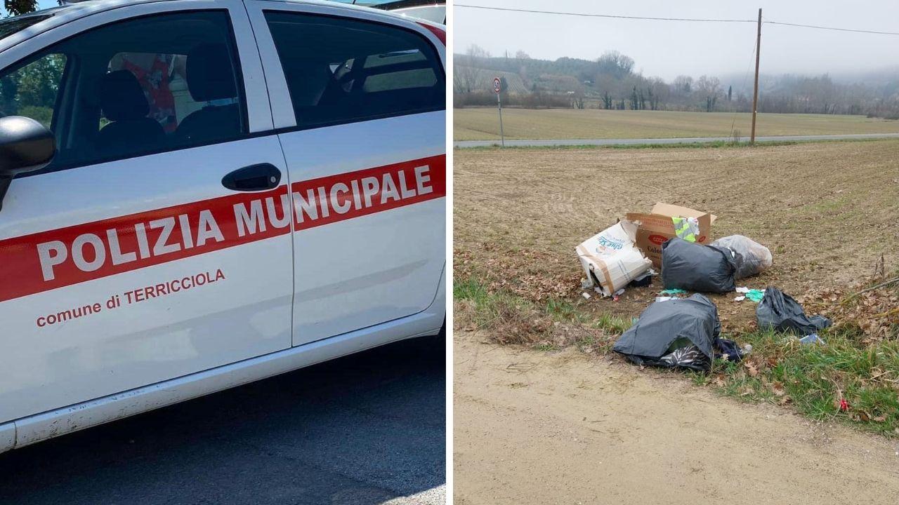 
	A Terricciola ancora multe per abbandono dei rifiuti (Foto: Comune di Terricciola)

