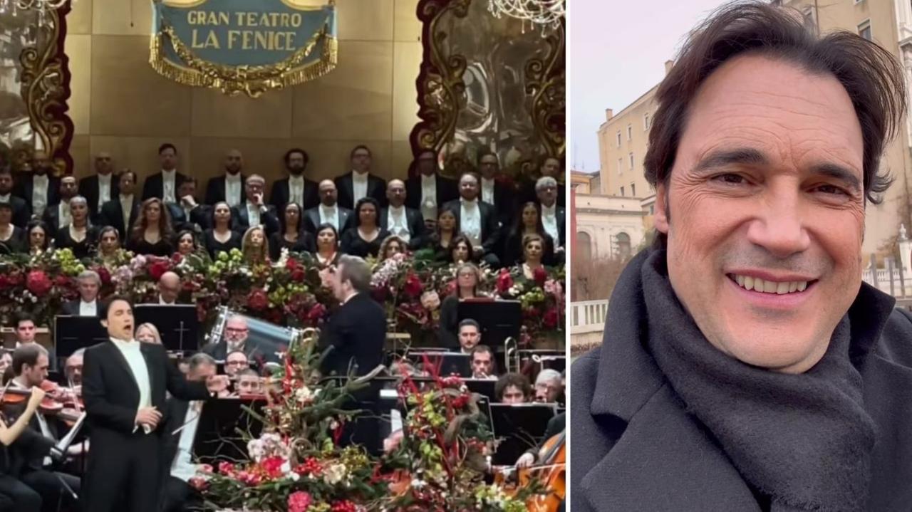 Il tenore Francesco Demuro incanta al concerto di Capodanno di Venezia: sei minuti di applausi al teatro La Fenice – guarda il VIDEO –