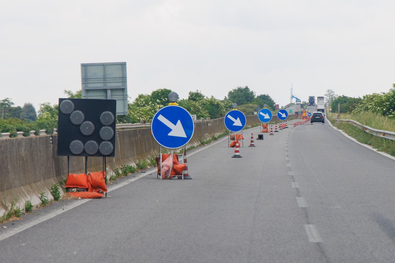 Nuovi lavori sulla Ferrara-mare tra le uscite di Ostellato e Corte Centrale