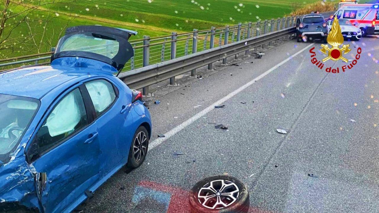 Lo schianto a Calcinaia 