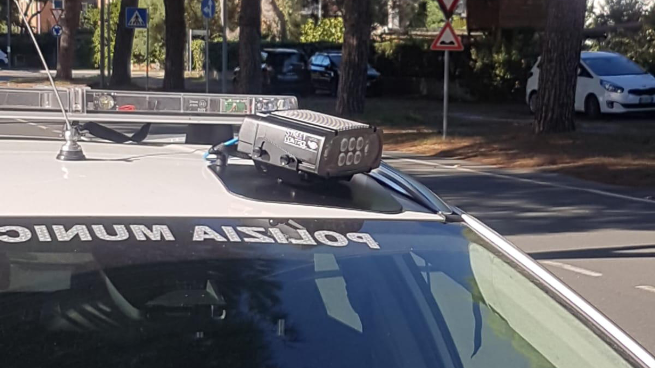 Controlli della Municipale (foto archivio)