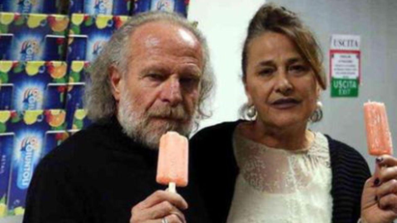 Edo Giuntoli con la moglie Lucia Barani