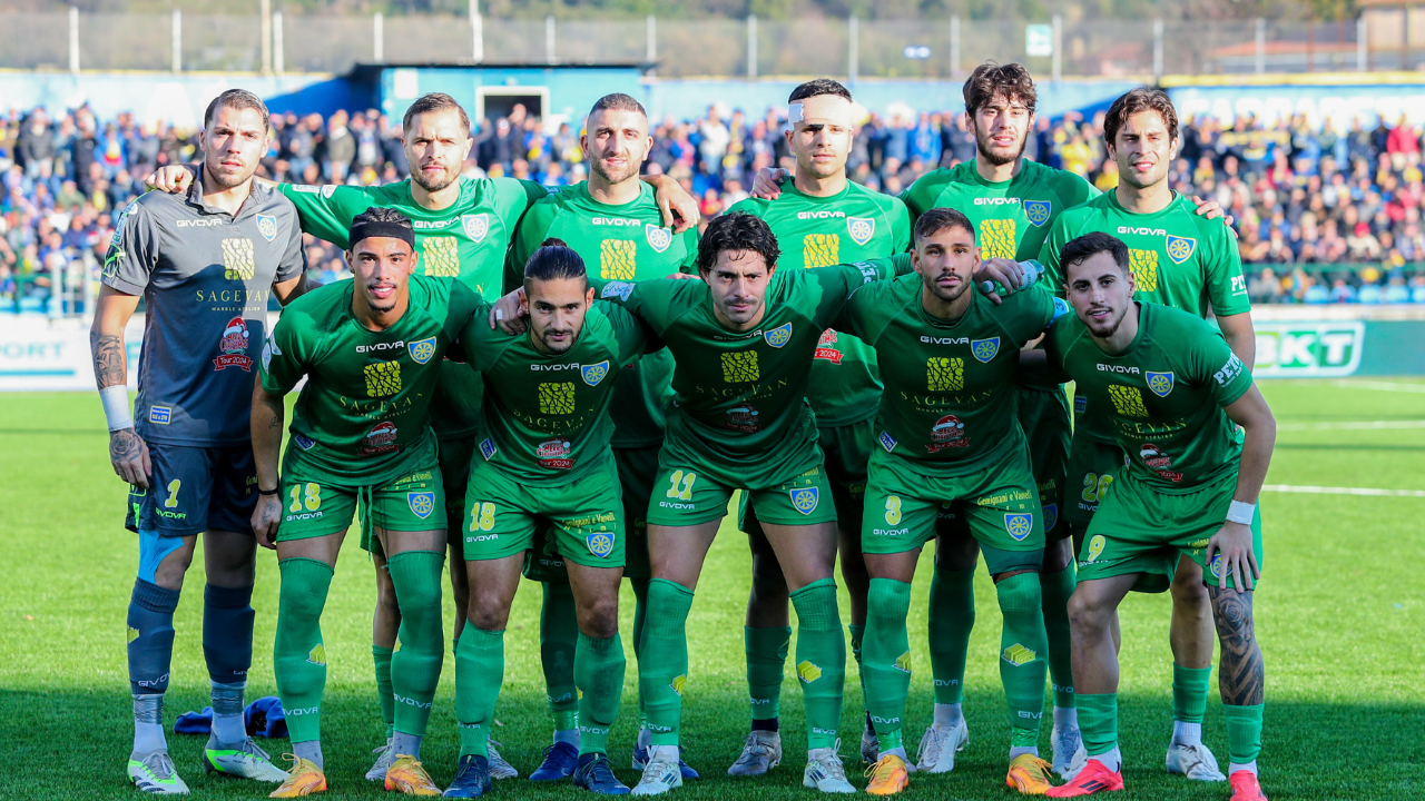 La formazione azzurra nell'ultima sfida