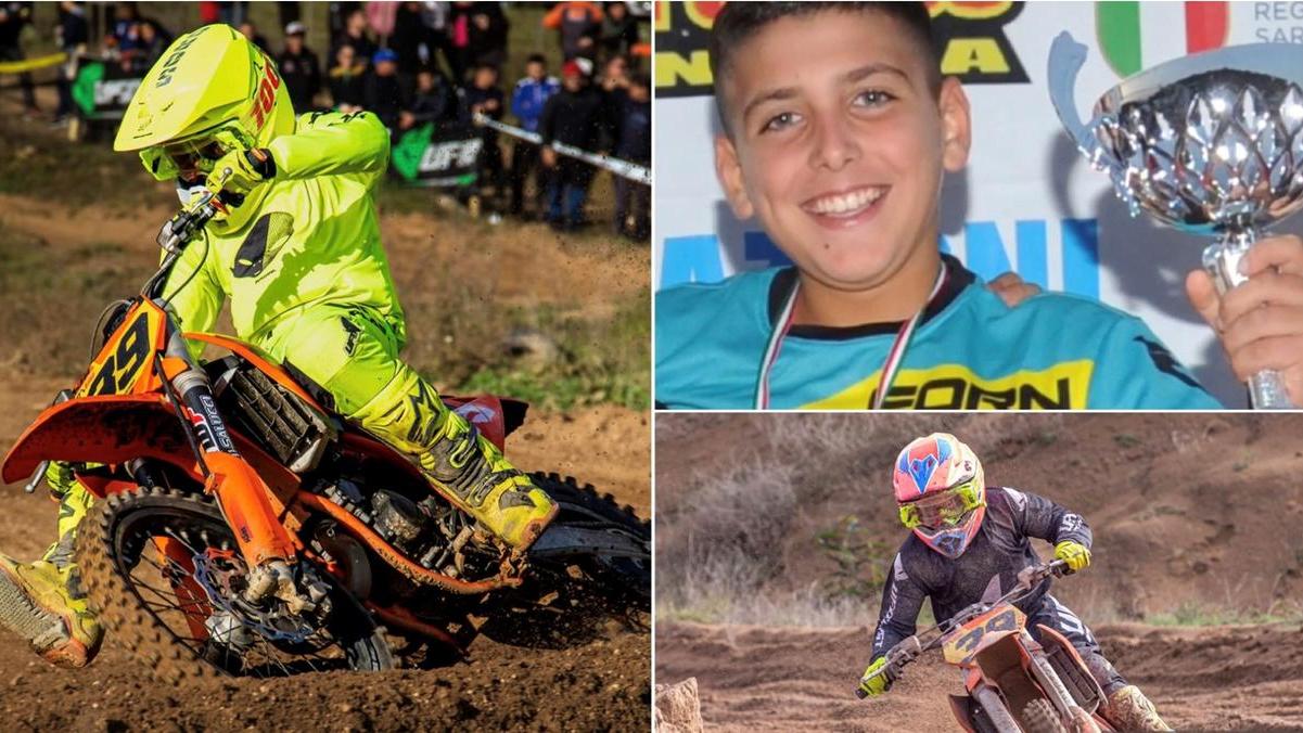 Samuel Soro, giovane talento sardo del motocross alla conquista di nuovi titoli