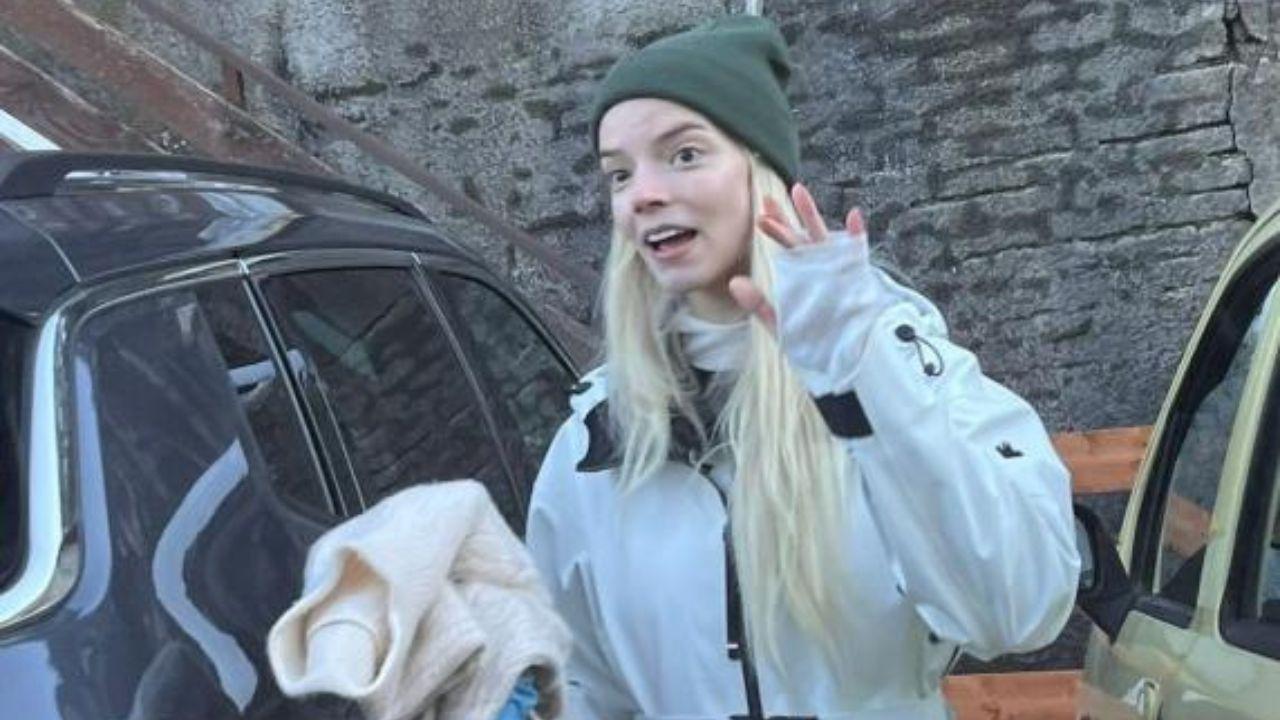 Anya Taylor-Joy all'Abetone
