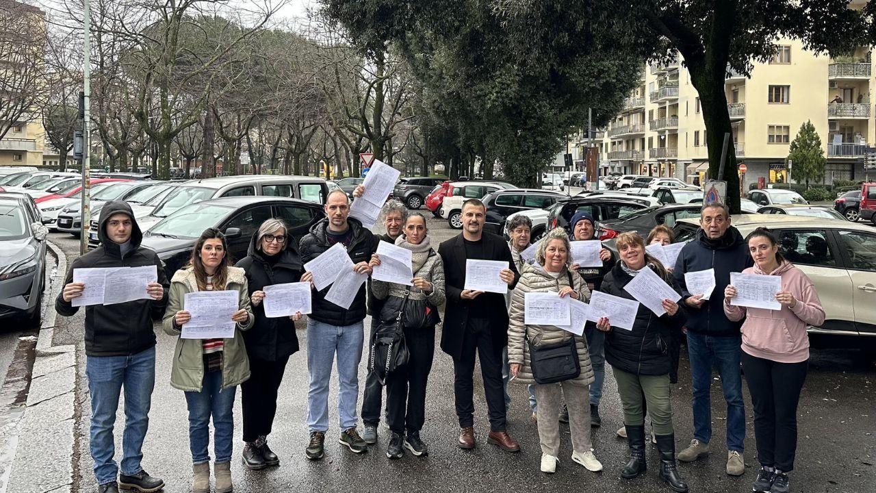 Alcuni firmatari della petizione