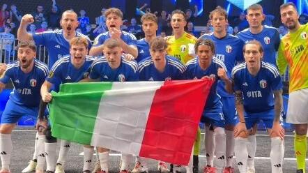 Un fermo immagine tratto dalle storie Instagram del profilo ufficiale della Kings League Italia