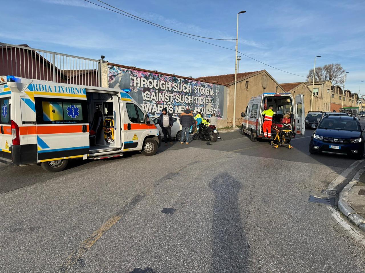 
	L'incidente in via della Cinta esterna


