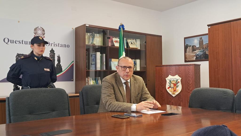 Il questore di Oristano Aldo Fusco