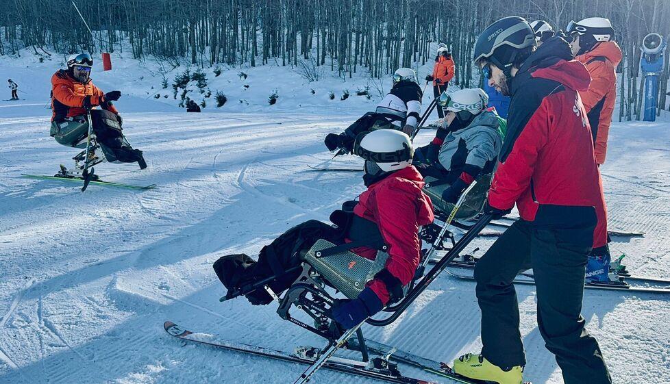 I bambini disabili sciano sul Cimone: «Un sogno»