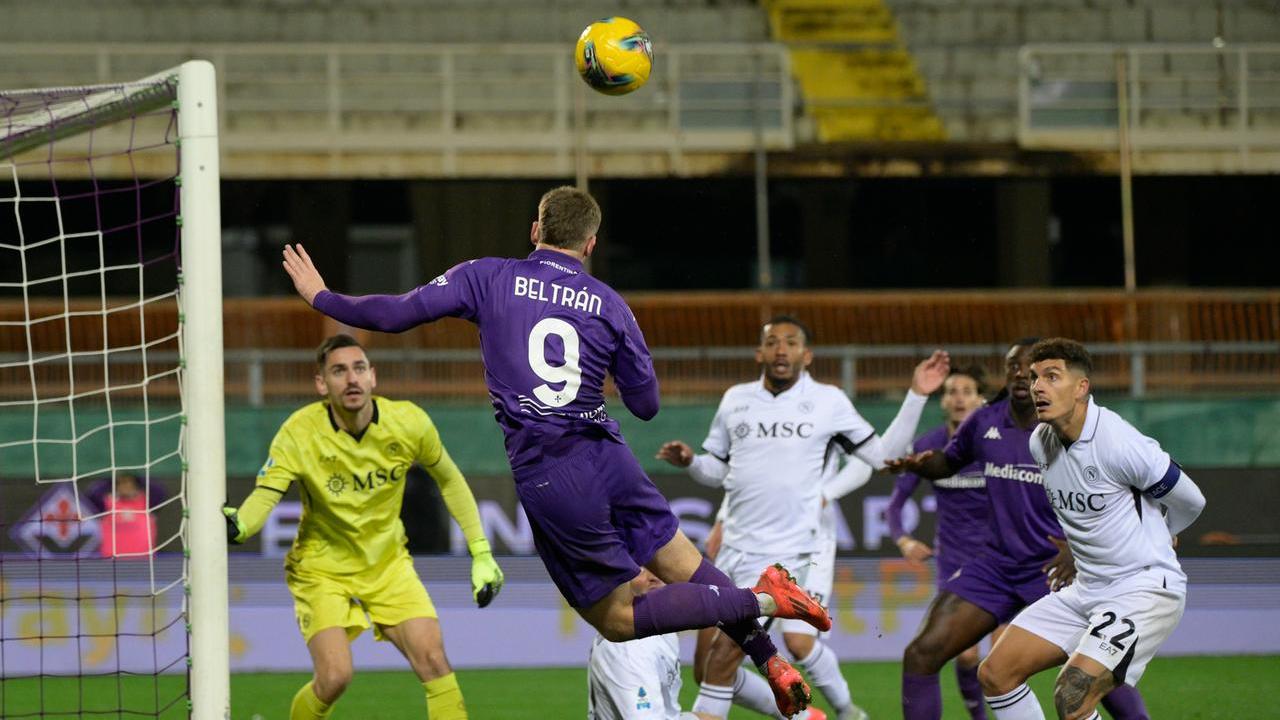 Un'azione della partita