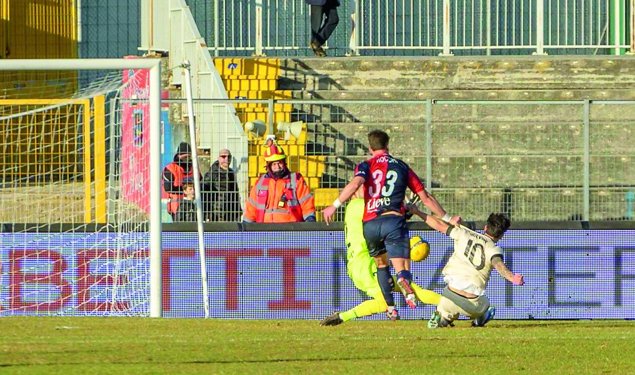 Il gol di Selvini