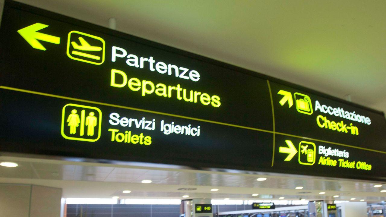 
	L'aeroporto in una foto d'archivio

