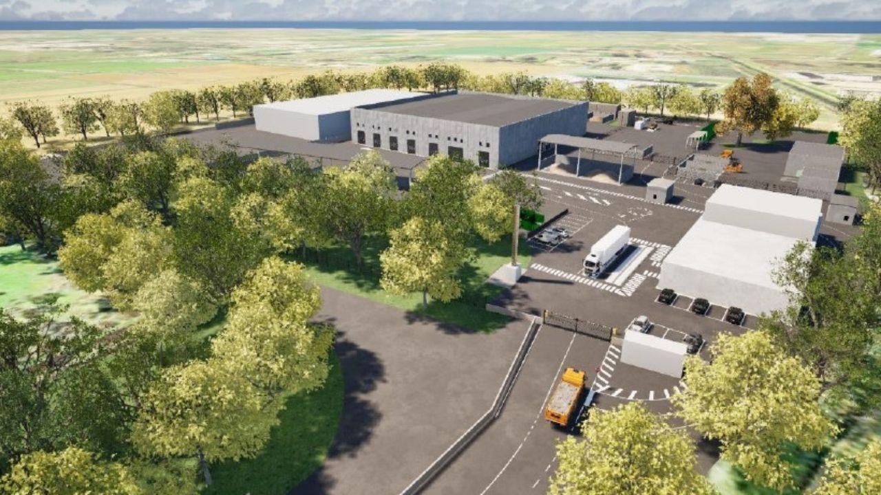 Rappresentazione grafica del sito Rea in via Pasubio a intervento completato