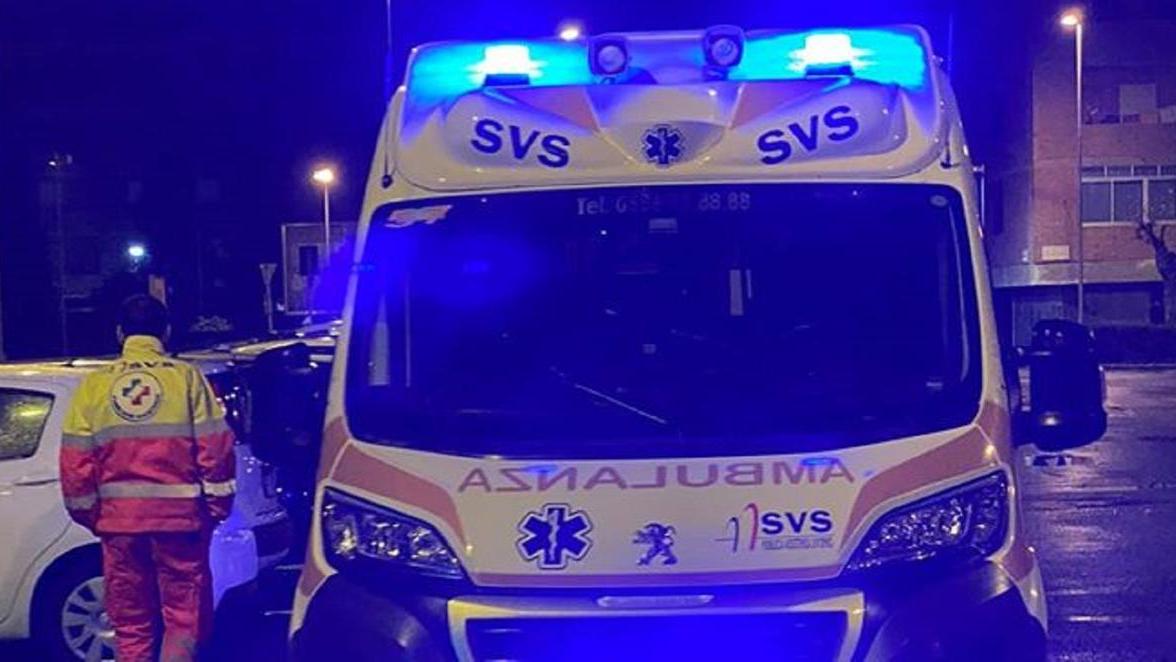 Un'ambulanza della Svs di via San Giovanni (foto d'archivio)