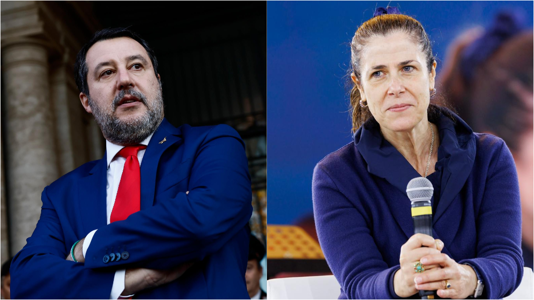 
	Matteo Salvini e Alessandra Todde&nbsp;

