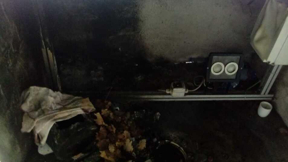 L'altare bruciato della Grotta 