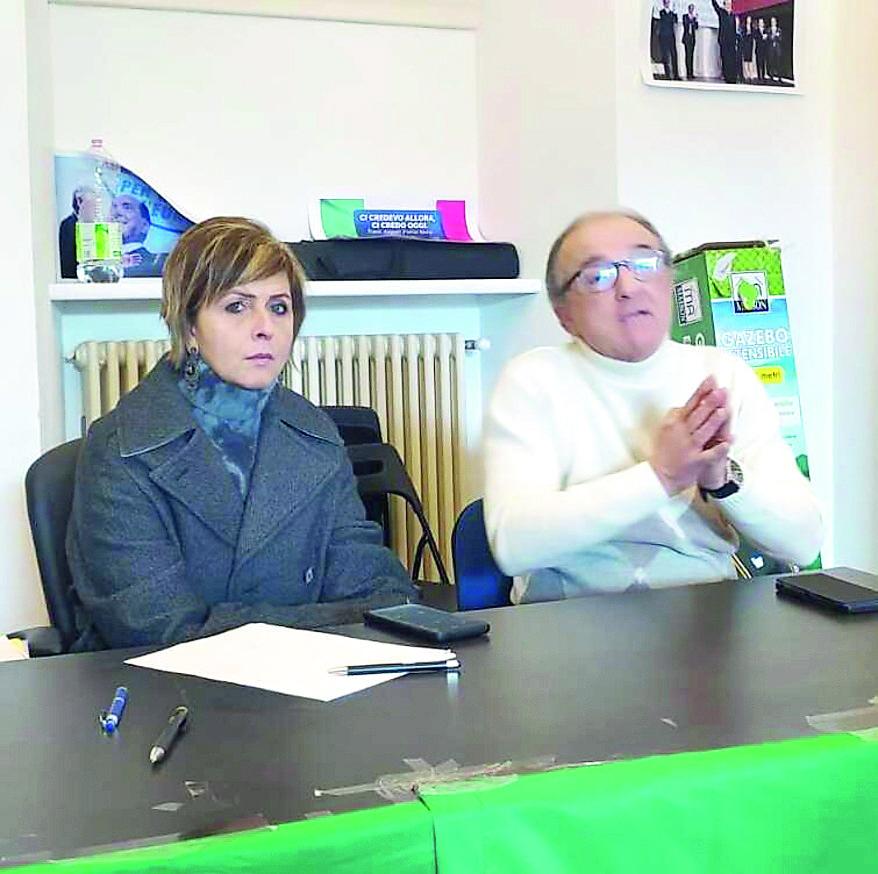 
	La deputata Erica Mazzetti e l'ex assessore Aldo Milone

