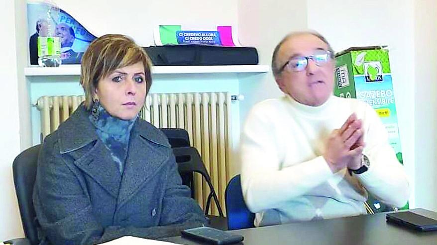 La deputata Erica Mazzetti e l'ex assessore Aldo Milone