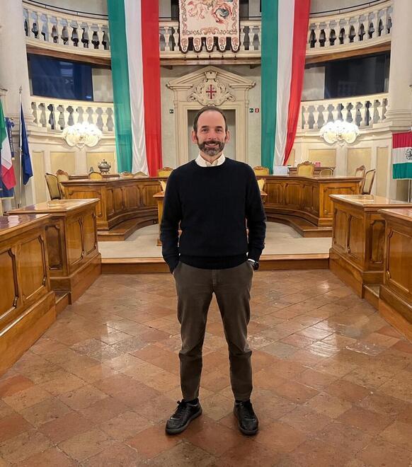 Viaggio nella Sala del Tricolore in cui nacque la bandiera italiana