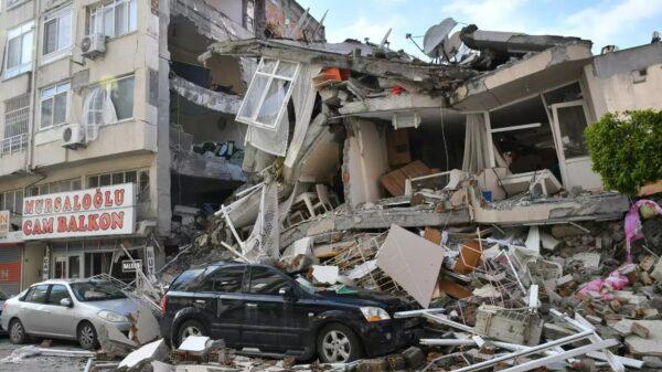 I danni del forte terremoto