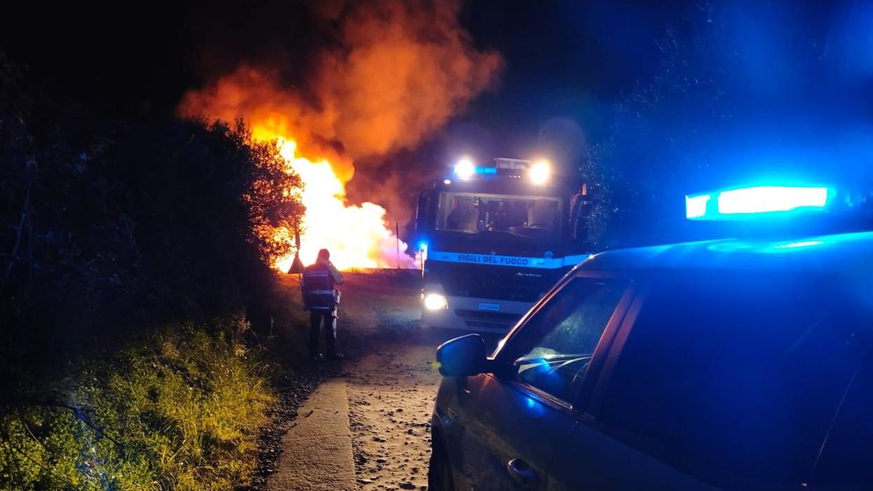 L'incendio a Sant'Eligio