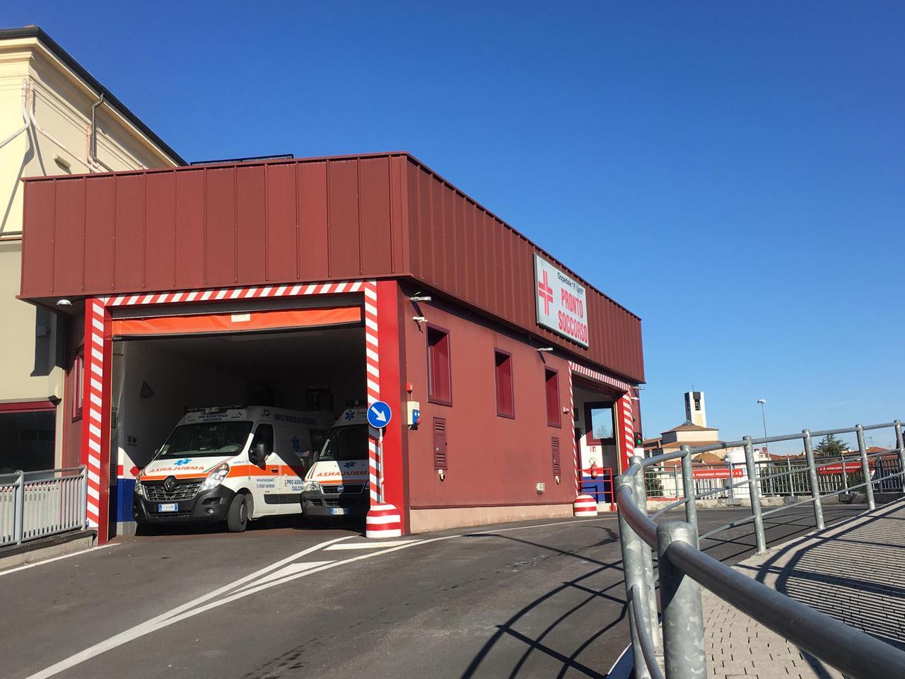 
	L'ingresso del pronto soccorso del Lotti di Pontedera

