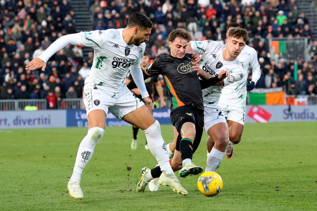 Un'azione dell'ultimo match