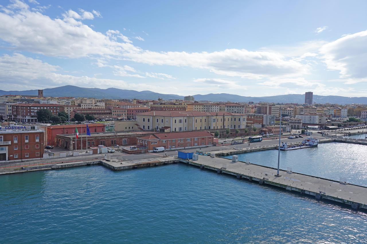 
	Uno scorcio del porto di Livorno (foto Silvi)


