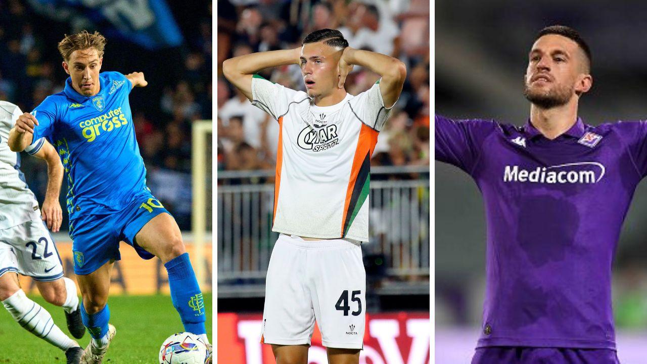 Da sinistra: Fazzini, Raimondo e Biraghi