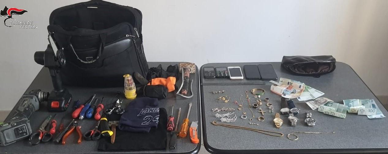 Comacchio, sgominata la banda dei furti