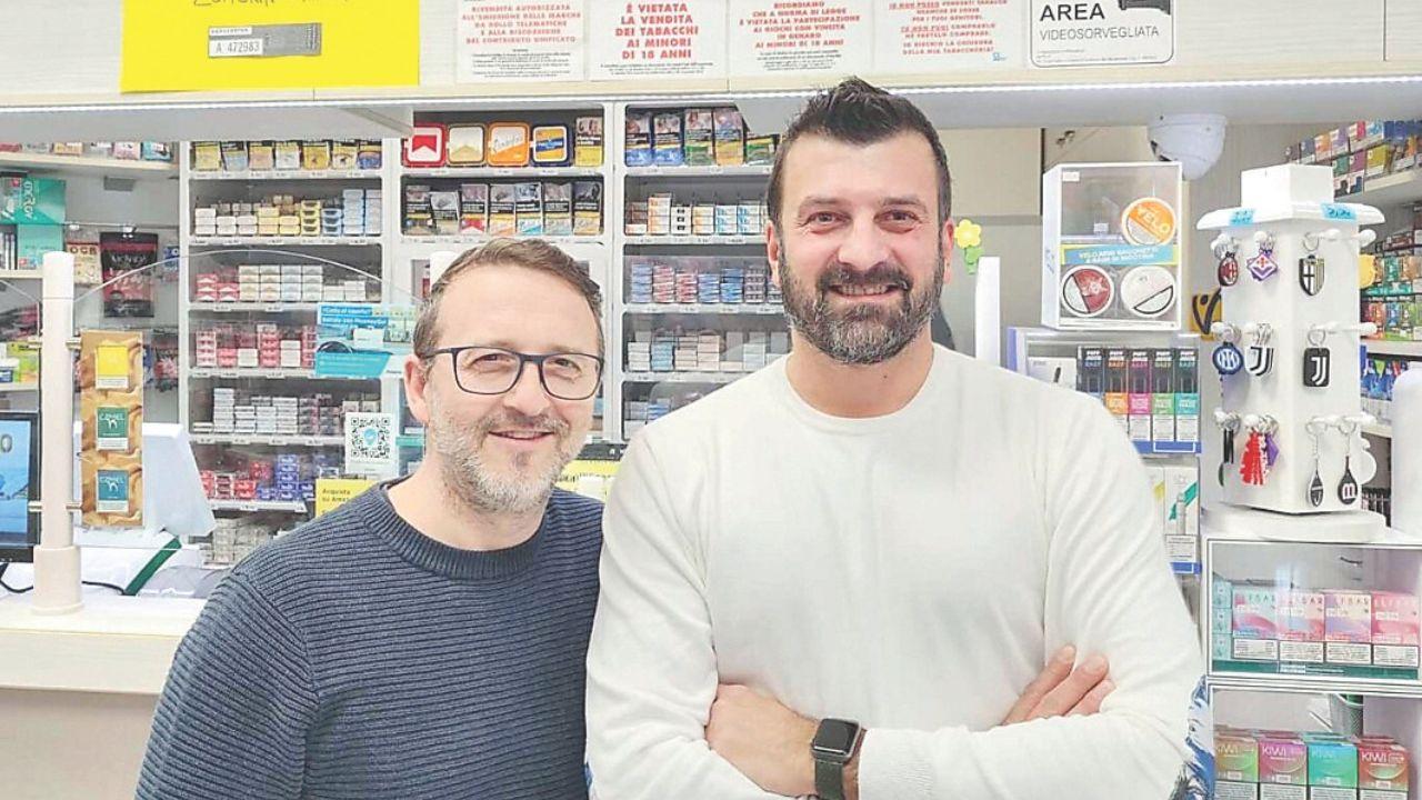 Da sinistra Fabrizio Biondi e Mattia Mela