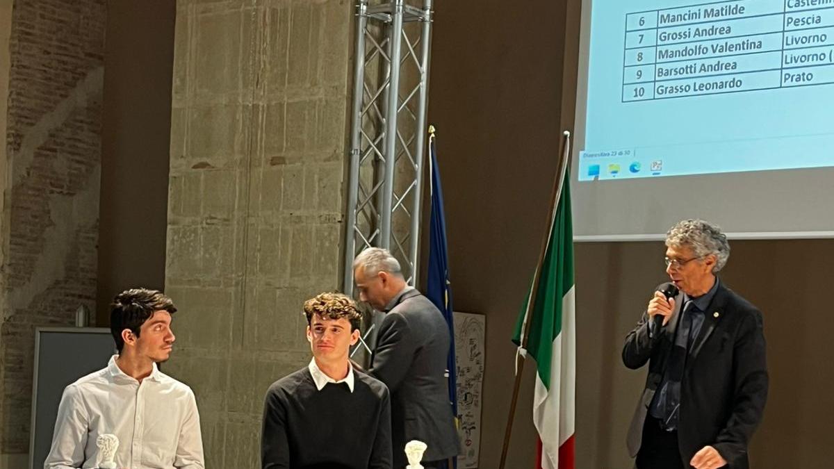 A destra Andrea Grossi