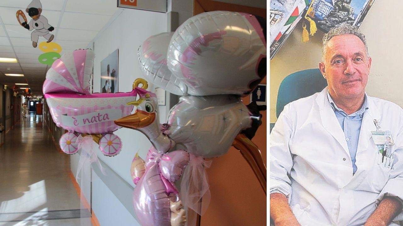 
	il reparto di Ostetricia e ginecologia dell&rsquo;ospedale Versilia e il direttore Andrea Antonelli

