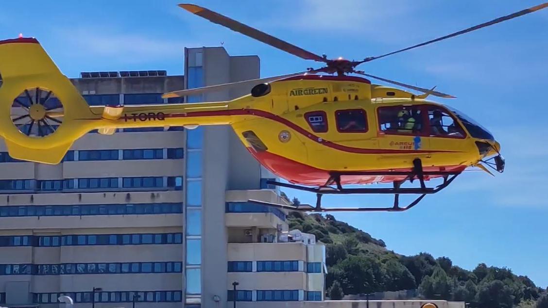 Si ferisce con la motosega, interviene l’elisoccorso