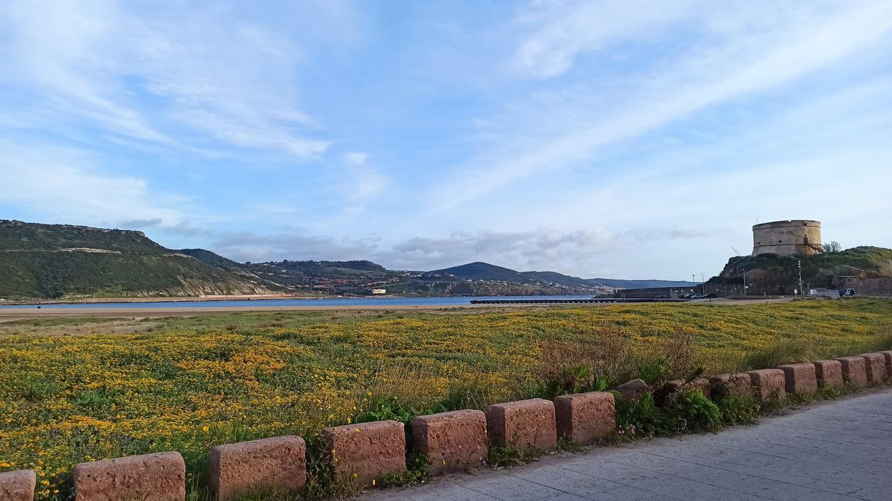 SPIAGGIA Bosa Marina - PANORAMICA DA MURAGLIONE CADUTI CEFALONIA
