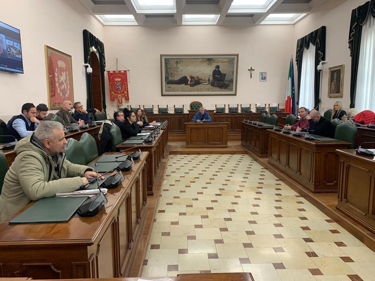 
	Un momento della commissione consiliare

