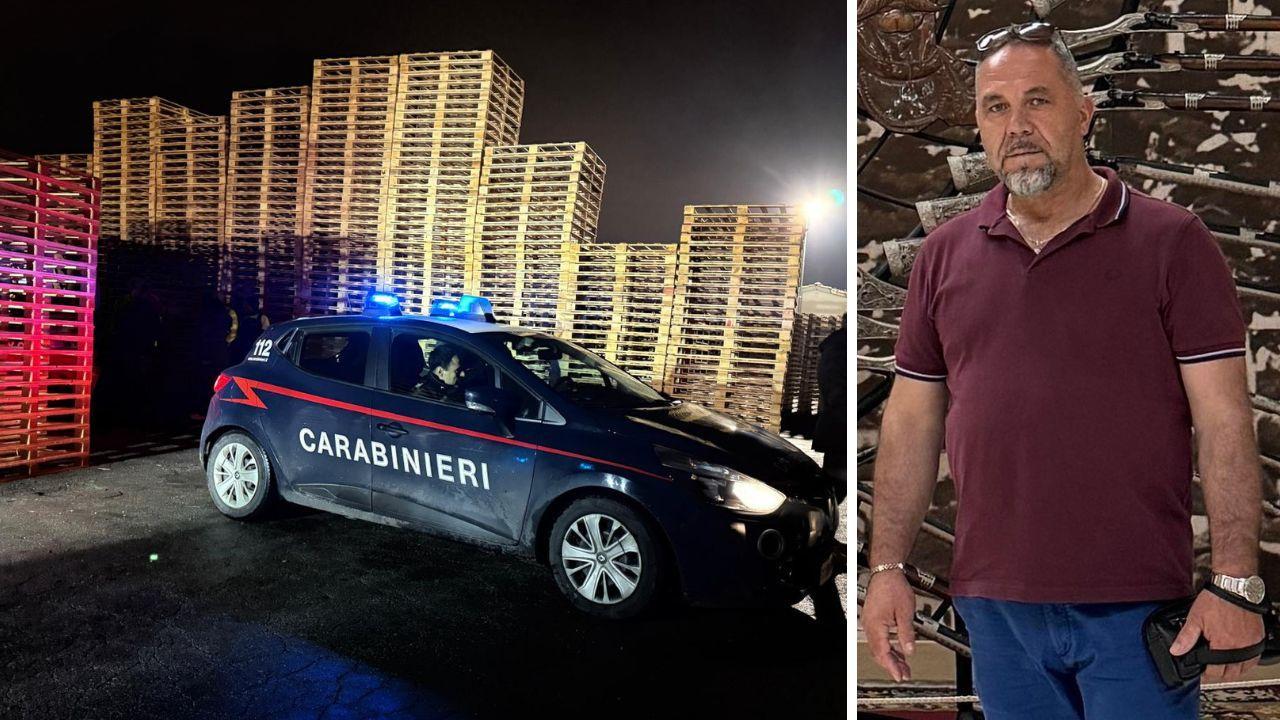 I carabinieri sul luogo della tragedia (foto Nucci) e la vittima, Kaja Artan