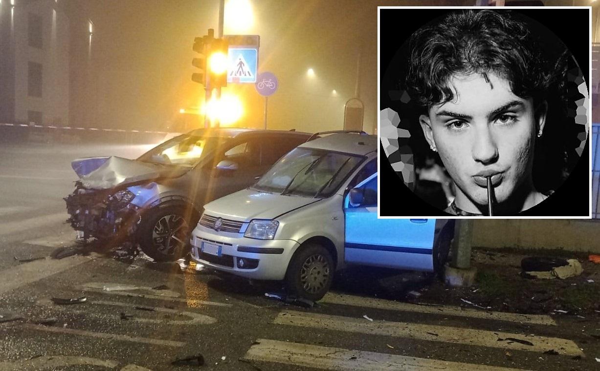 
	Il luogo della tragedia e, nel riquadro, Riccardo Rovatti

