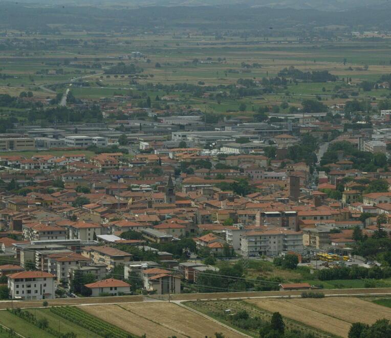 
	Una veduta di Cascina (Foto d&rsquo;archivio)

