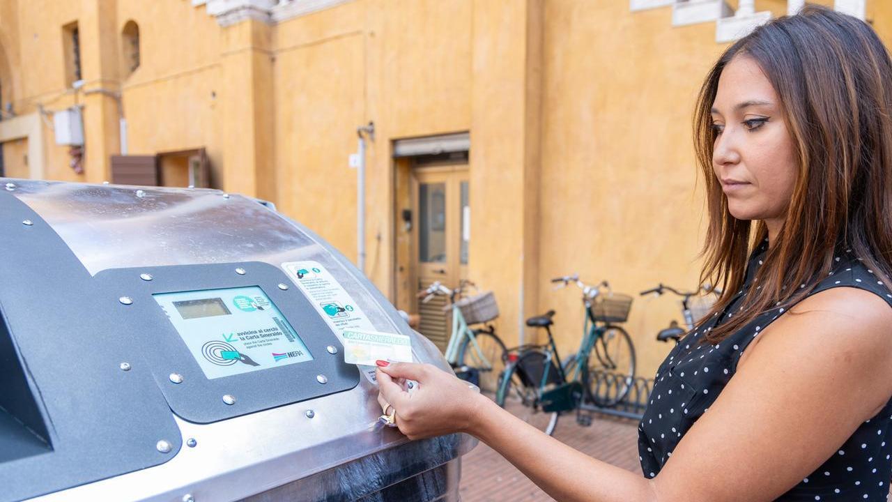 
	Il cassonetto dell'indifferenziata

